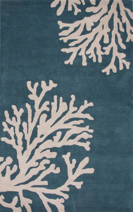 Jaipur Living Coastal Seaside Blue 20 X 30 Area Rug RUG121233 803-64227 Image 0