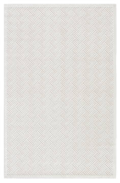 Jaipur Living Fables White Rectangle 8x10 ft Acrylic and Rayon and Polyester Carpet 64687