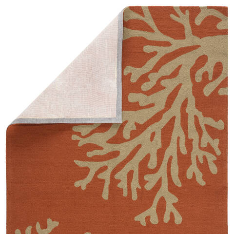 Jaipur Living Grant I-O Orange 50 X 76 Area Rug RUG101882 803-65003 Image 2
