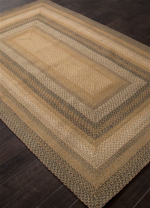 Jaipur Living Hudson Jute Braided Rugs Beige Oval 18 X 26 Area Rug RUG119548 803-65224 Image 1