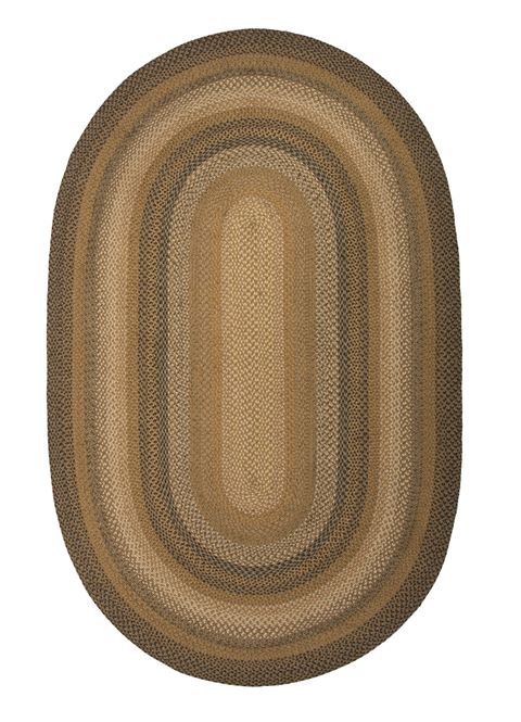 Jaipur Living Hudson Jute Braided Rugs Beige Oval 18 X 26 Area Rug RUG119548 803-65224 Image 0