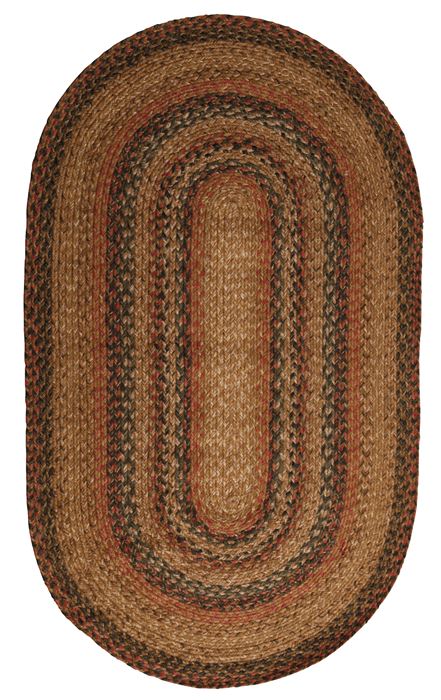 Jaipur Living Hudson Jute Braided Rugs Beige Oval 18 X 26 Area Rug RUG119690 803-65280 Image 0