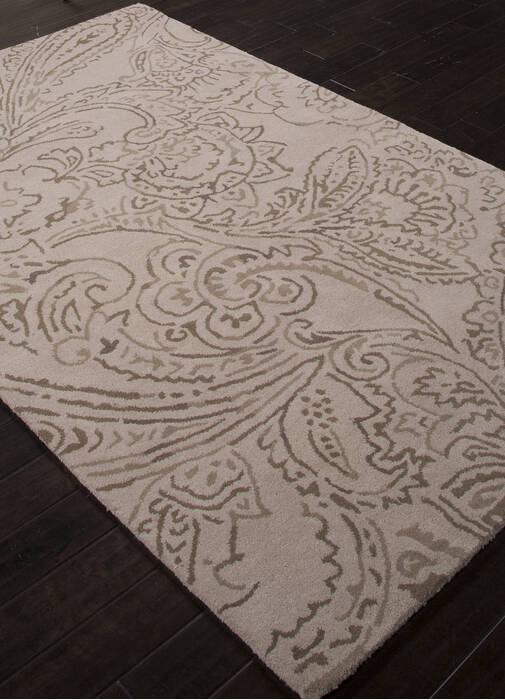 Jaipur Living Timeless By Jennifer Adams Tufted White 80 X 110 Area Rug RUG122171 803-65412 Image 1