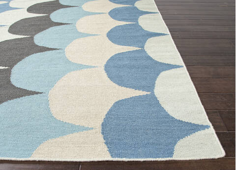 Jaipur Living En Casa By Luli Sanchez Flat Weave Blue 40 X 60 Area Rug RUG117124 803-65659 Image 2