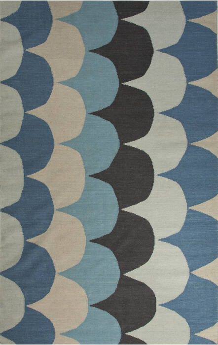 Jaipur Living En Casa By Luli Sanchez Flat Weave Blue 40 X 60 Area Rug RUG117124 803-65659 Image 0