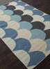 Jaipur Living En Casa By Luli Sanchez Flat Weave Blue 40 X 60 Area Rug RUG117124 803-65659 Thumb 1