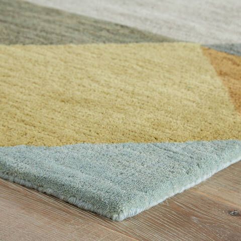Jaipur Living En Casa By Luli Sanchez Tufted Yellow 80 X 110 Area Rug RUG116795 803-65796 Image 1