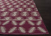 Jaipur Living Traditions Made Modern Cotton Flat Weave Purple 20 X 30 Area Rug RUG122230 803-65965 Thumb 2