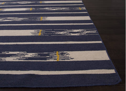 Jaipur Living Traditions Made Modern Flat Weave Blue 20 X 30 Area Rug RUG122240 803-66010 Image 2