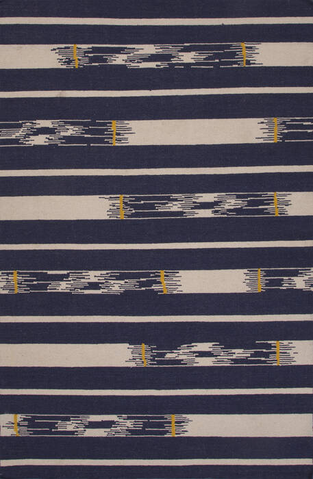 Jaipur Living Traditions Made Modern Flat Weave Blue 20 X 30 Area Rug RUG122240 803-66010 Image 0