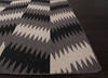 Jaipur Living Traditions Made Modern Flat Weave Black 20 X 30 Area Rug RUG122823 803-66022 Thumb 2