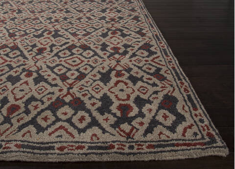 Jaipur Living Traditions Made Modern Tufted Black 20 X 30 Area Rug RUG122192 803-66034 Image 2