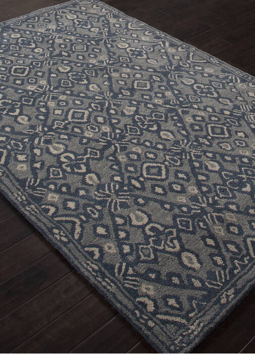 Jaipur Living Traditions Made Modern Tufted Blue 20 X 30 Area Rug RUG122196 803-66040 Image 1