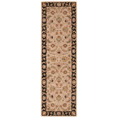 Jaipur Living Mythos Beige Runner 6 ft and Smaller Wool Carpet 66609