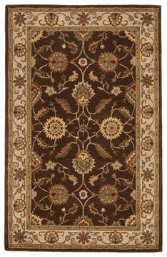 Jaipur Living Mythos Beige Round 9 ft and Larger Wool Carpet 66616