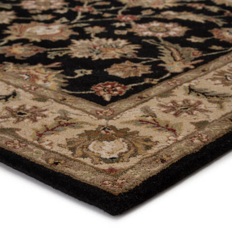Jaipur Living Mythos Black Oval 80 X 100 Area Rug RUG102980 803-66626 Image 1