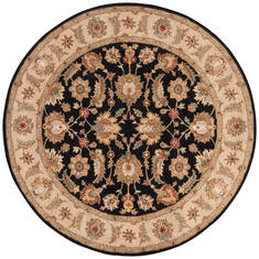 Jaipur Living Mythos Black Round 10'0" X 10'0" Area Rug RUG102974 803-66633