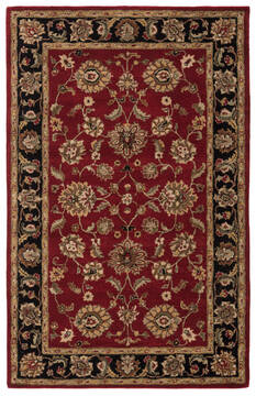 Jaipur Living Mythos Red Rectangle 2x3 ft Wool Carpet 66686