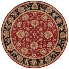Jaipur Living Mythos Red Round 7 to 8 ft Wool Carpet 66702