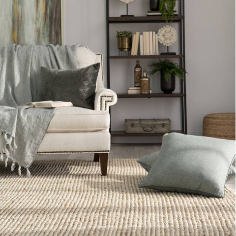 Jaipur Living Naturals Lucia White 20 X 30 Area Rug RUG112584 803-66869 Image 6