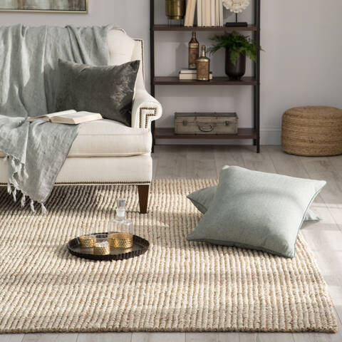 Jaipur Living Naturals Lucia White 20 X 30 Area Rug RUG112584 803-66869 Image 8