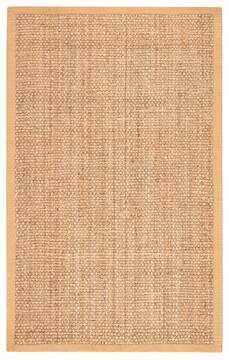 Jaipur Living Naturals Lucia Beige Rectangle 2x3 ft Jute Carpet 66884