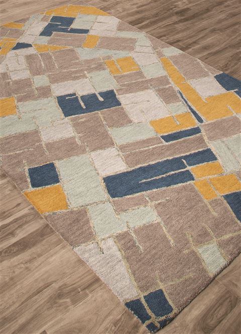 Jaipur Living National Geographic Home Collection Tufted Blue 80 X 100 Area Rug RUG124898 803-67028 Image 1