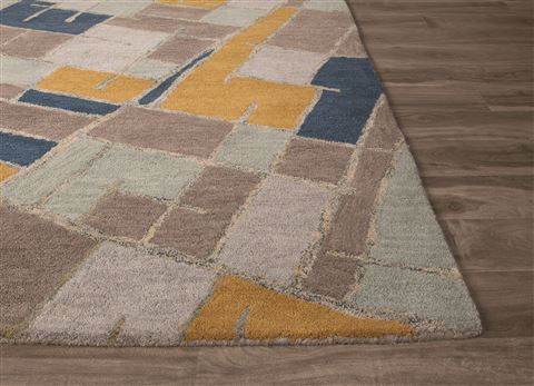 Jaipur Living National Geographic Home Collection Tufted Blue 80 X 100 Area Rug RUG124898 803-67028 Image 2