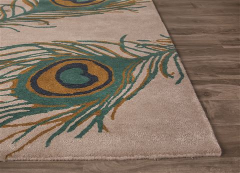 Jaipur Living National Geographic Home Collection Tufted Green 80 X 100 Area Rug RUG124904 803-67040 Image 2