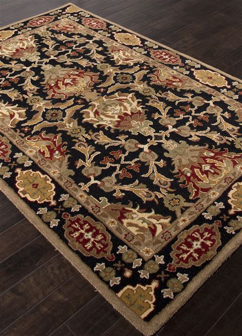Jaipur Living Poeme Black 36 X 56 Area Rug RUG113610 803-67304 Image 1