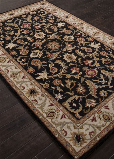 Jaipur Living Poeme Black 90 X 120 Area Rug RUG120925 803-67394 Image 1