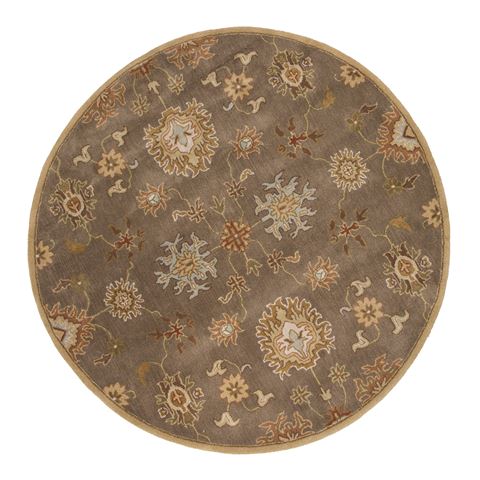 Jaipur Living Poeme Brown Round 80 X 80 Area Rug RUG103423 803-67431 Image 0