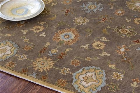 Jaipur Living Poeme Brown Square 60 X 60 Area Rug RUG116228 803-67433 Image 2