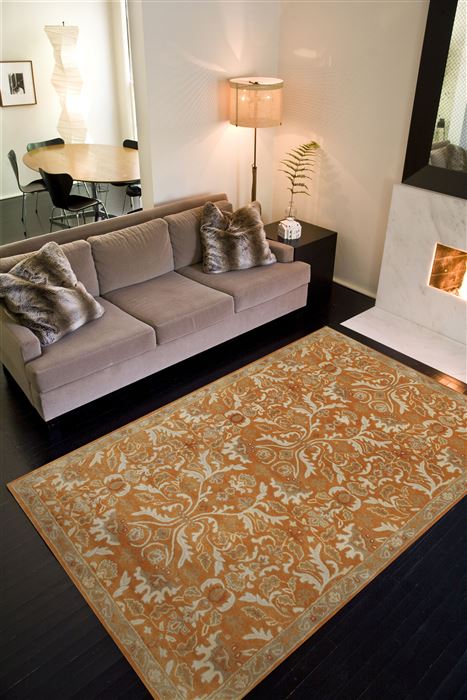 Jaipur Living Poeme Orange 36 X 56 Area Rug RUG103426 803-67436 Image 2
