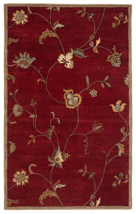 Jaipur Living Poeme Red 80 X 100 Area Rug RUG113396 803-67457 Image 0