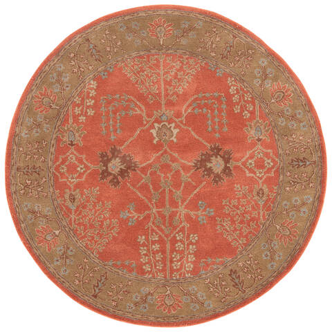Jaipur Living Poeme Orange Round 60 X 60 Area Rug RUG103488 803-67475 Image 0