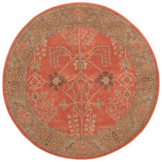 Jaipur Living Poeme Orange Round 6'0" X 6'0" Area Rug RUG103488 803-67475
