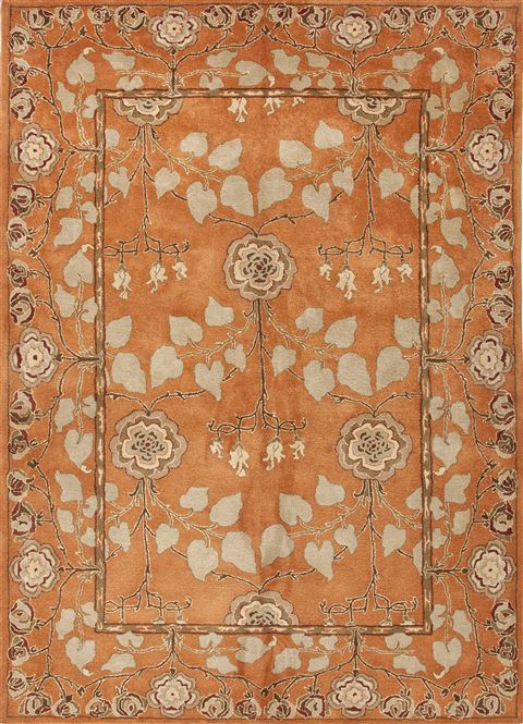 Jaipur Living Poeme Orange 80 X 100 Area Rug RUG113428 803-67490 Image 0