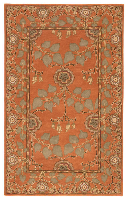 Jaipur Living Poeme Orange 90 X 120 Area Rug RUG113437 803-67491 Image 0