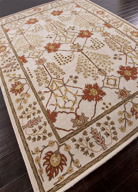 Jaipur Living Poeme White 20 X 30 Area Rug RUG103541 803-67503 Image 1
