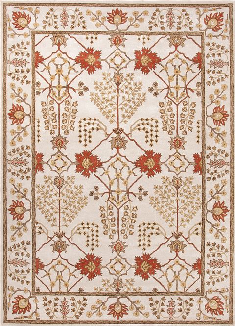 Jaipur Living Poeme White 20 X 30 Area Rug RUG103541 803-67503 Image 0