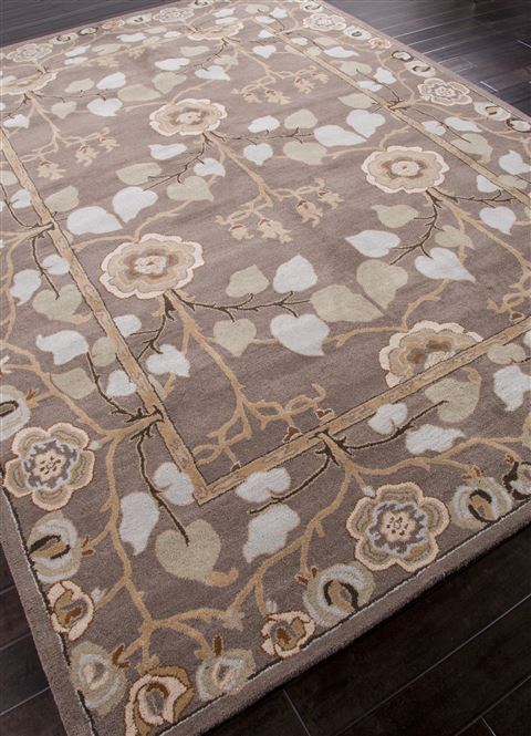 Jaipur Living Poeme Grey Round 80 X 80 Area Rug RUG103559 803-67516 Image 1