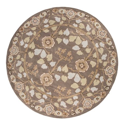 Jaipur Living Poeme Grey Round 80 X 80 Area Rug RUG103559 803-67516 Image 0