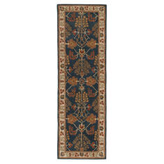 Jaipur Living Poeme Blue Runner 6 to 9 ft Wool Carpet 67522