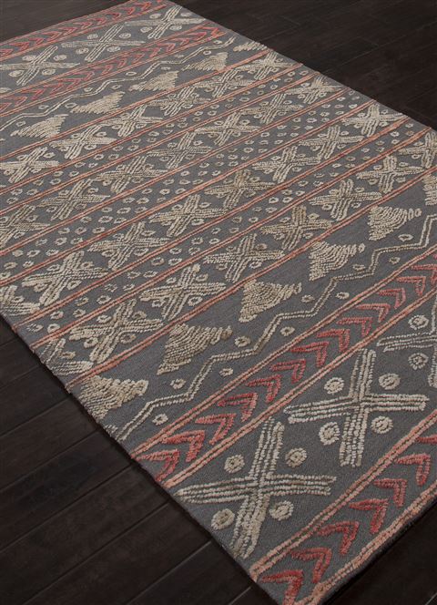 Jaipur Living Stitched Grey 50 X 80 Area Rug RUG121355 803-67931 Image 1
