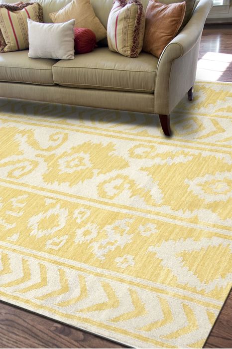 Jaipur Living Urban Bungalow Yellow 20 X 30 Area Rug RUG102558 803-68047 Image 2