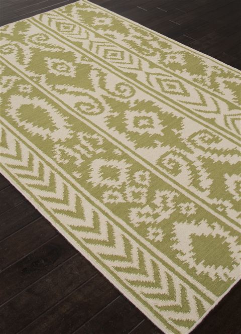 Jaipur Living Urban Bungalow Green 36 X 56 Area Rug RUG112091 803-68084 Image 1