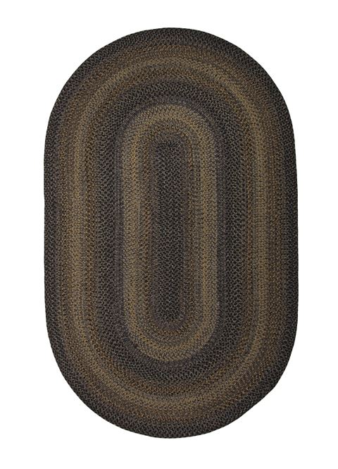 Jaipur Living Ultra Durable Braided Rugs Black Oval 20 X 30 Area Rug RUG119496 803-68170 Image 0