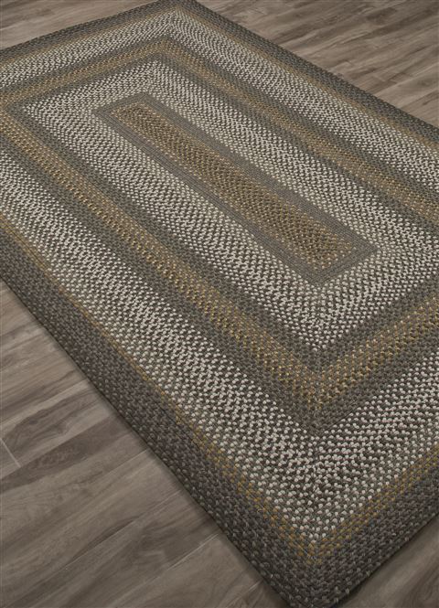 Jaipur Living Ultra Durable Braided Rugs Grey 23 X 39 Area Rug RUG119766 803-68183 Image 1
