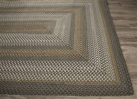 Jaipur Living Ultra Durable Braided Rugs Grey Runner 26 X 60 Area Rug RUG119768 803-68199 Image 2
